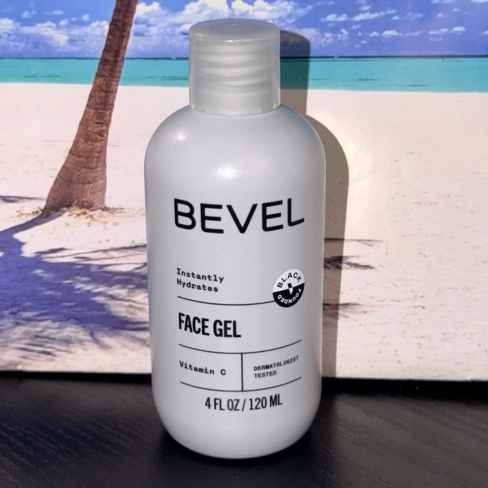 Bevel Face Gel Vitamin C Tea Tree Oil Hydrating Mens Skincare 4oz 120ml New